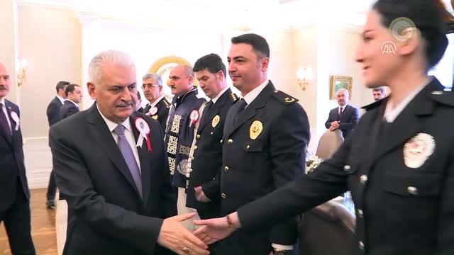 Başbakan Yıldırım, Emniyet Genel Müdürlüğü Heyetini Kabul Etti