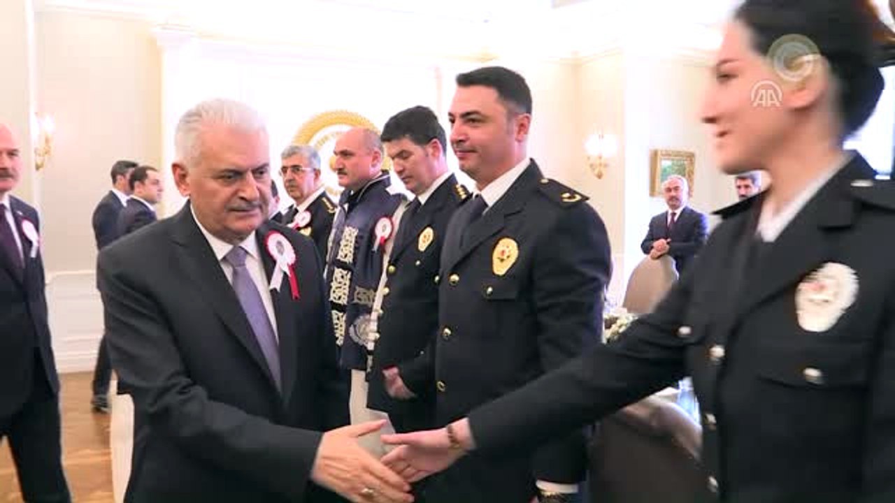 Başbakan Yıldırım, Emniyet Genel Müdürlüğü Heyetini Kabul Etti