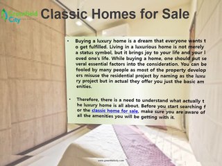 Everything You Should Know About Classic Homes