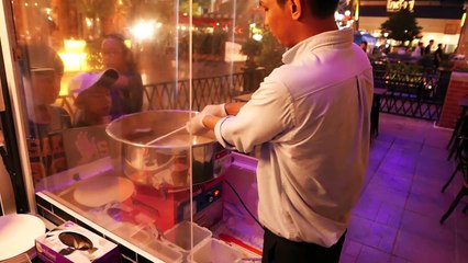 Cotton Candy Art Pikachu, Elmo, Piggy, Smurf, Toy Story Alien