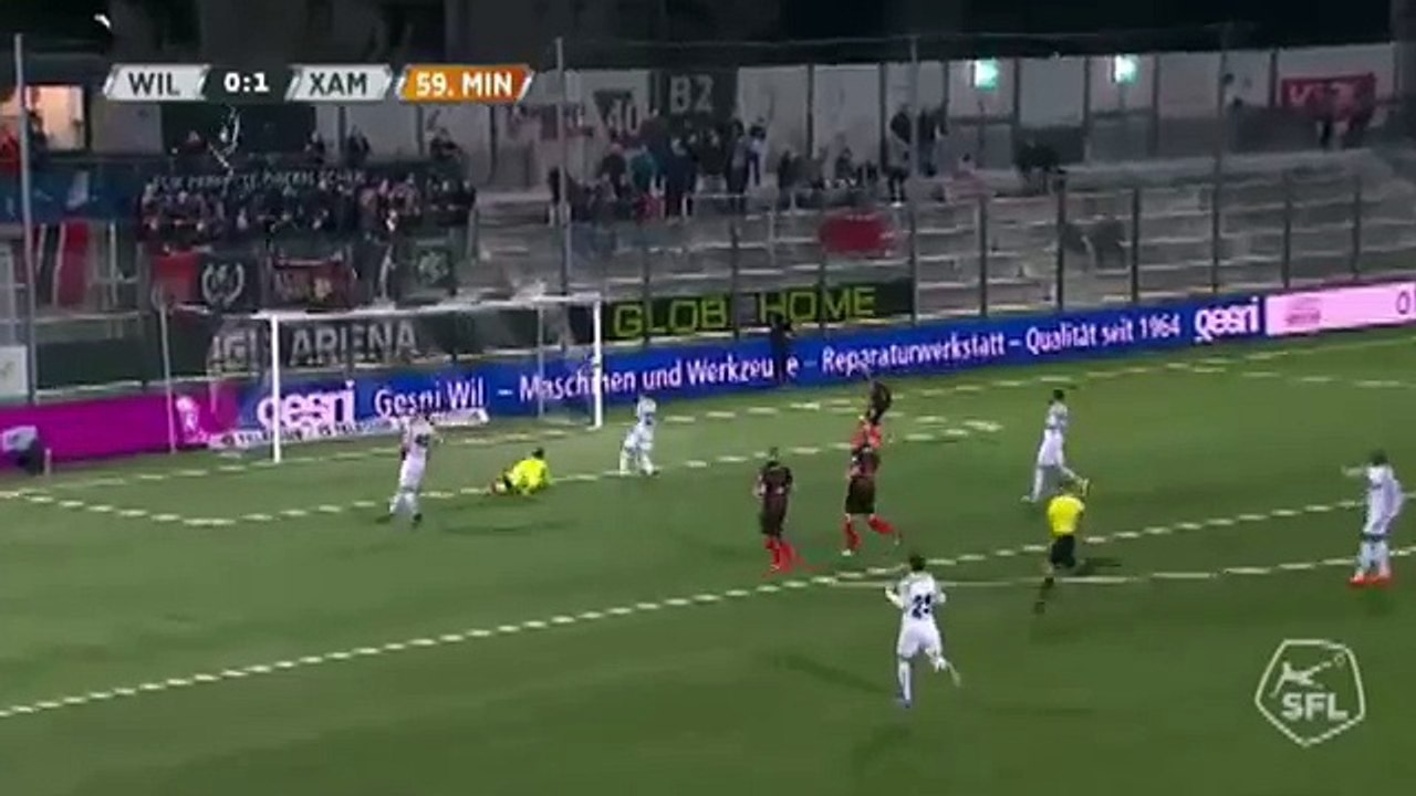 Wil 0:2 Xamax (Switzerland. Challenge League. 9 April 2018)