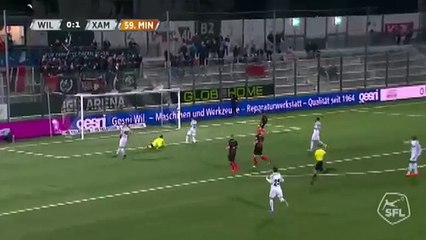 Wil 0:2 Xamax (Switzerland. Challenge League. 9 April 2018)