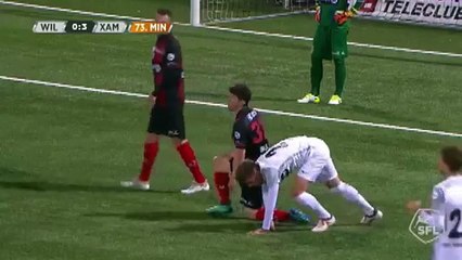 Wil 1:3 Xamax (Switzerland. Challenge League. 9 April 2018)