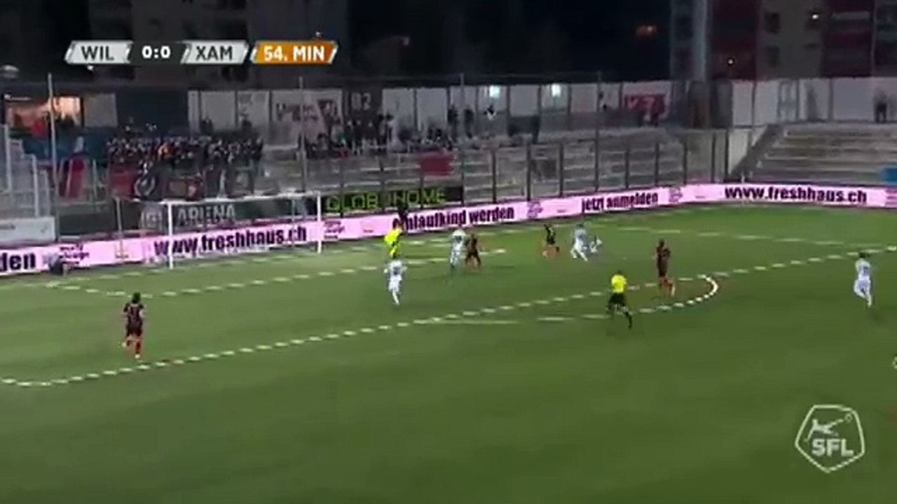 Wil 0:1 Xamax (Switzerland. Challenge League. 9 April 2018)