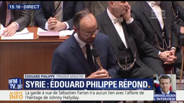 Armes chimiques en Syrie: Il n'y a pas de diplomatie crédible si de telles atrocités ne donnent pas lieu à une réponses forte de la communauté internationale , dit Philippe