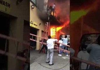 Girls Leap From Dance Studio Balcony To Escape New Jersey Fire
