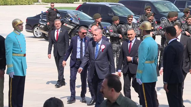 Cumhurbaşkanı Erdoğan, Emniyet Genel Müdürlüğü heyetini kabul etti - ANKARA