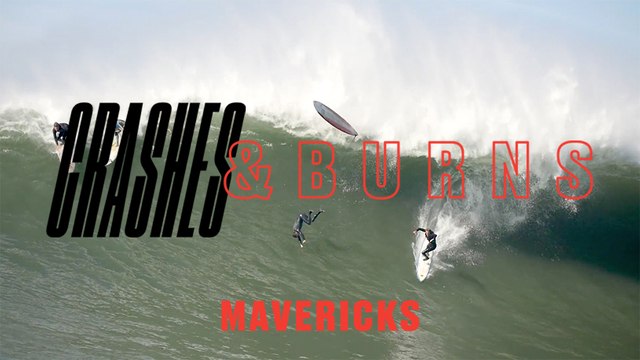 CRASHES AND BURNS: A Mavericks Wipeout Reel