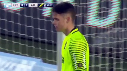 Malmoe 1:1 AIK (Sweden. Allsvenskan. 9 April 2018)