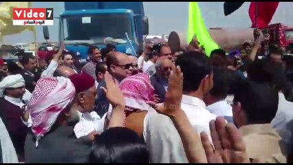 مؤتمر جماهيرى حاشد بالضبعة لاستعراض المشروعات الجديدة