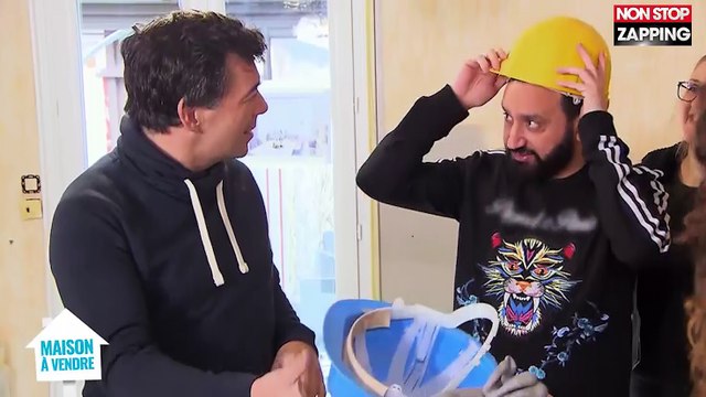 Maison à vendre : Quand Cyril Hanouna et Stéphane Plaza essayent d'abattre une cloison (vidéo)