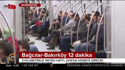 Bağcılar-Bakırköy 12 dakika