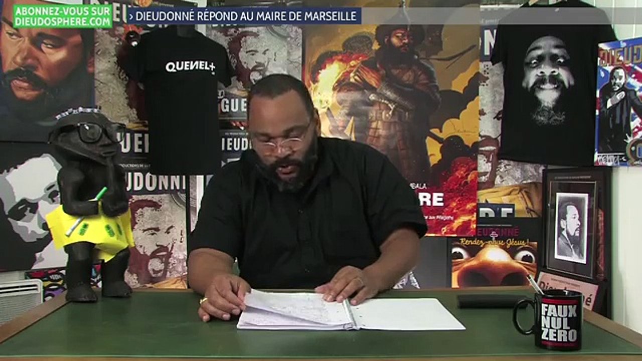 Dieudonné répond au Maire de Marseille ! // Jean Claude Gaudin, censure, la guerre