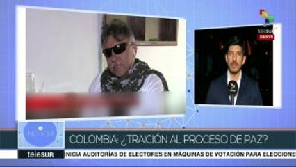 FARC denuncia que detención de Santrich es un montaje jurídico