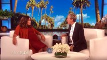 Eva Longoria displays huge baby bump as Ellen helps her pick baby name