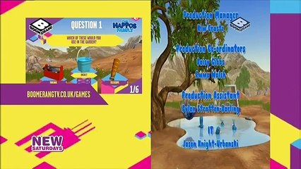 Boomerang UK New Saturdays Continuity 12/11/2016