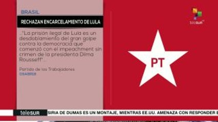 Brasil: PT reafirma candidatura presidencial de Lula