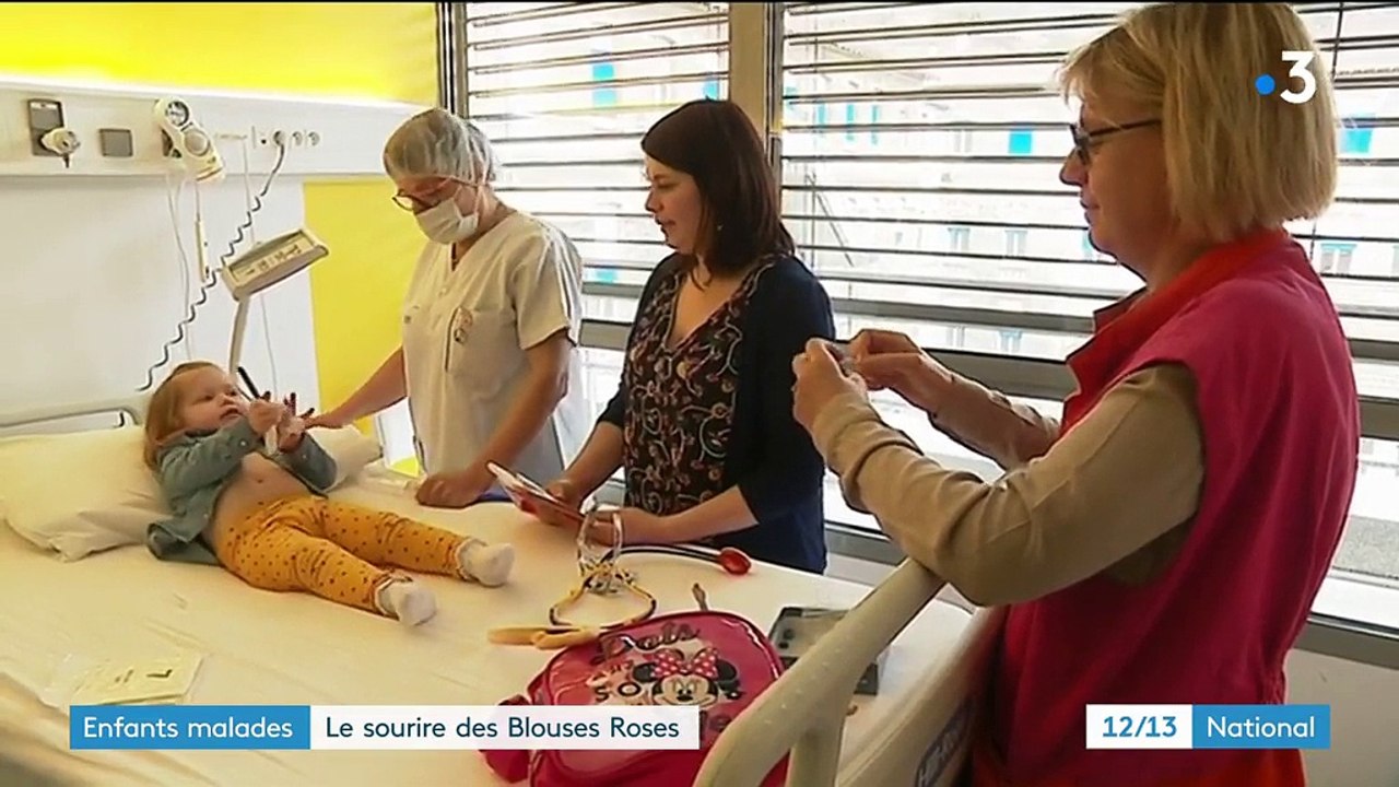 Enfants malades : le sourire des Blouses Roses