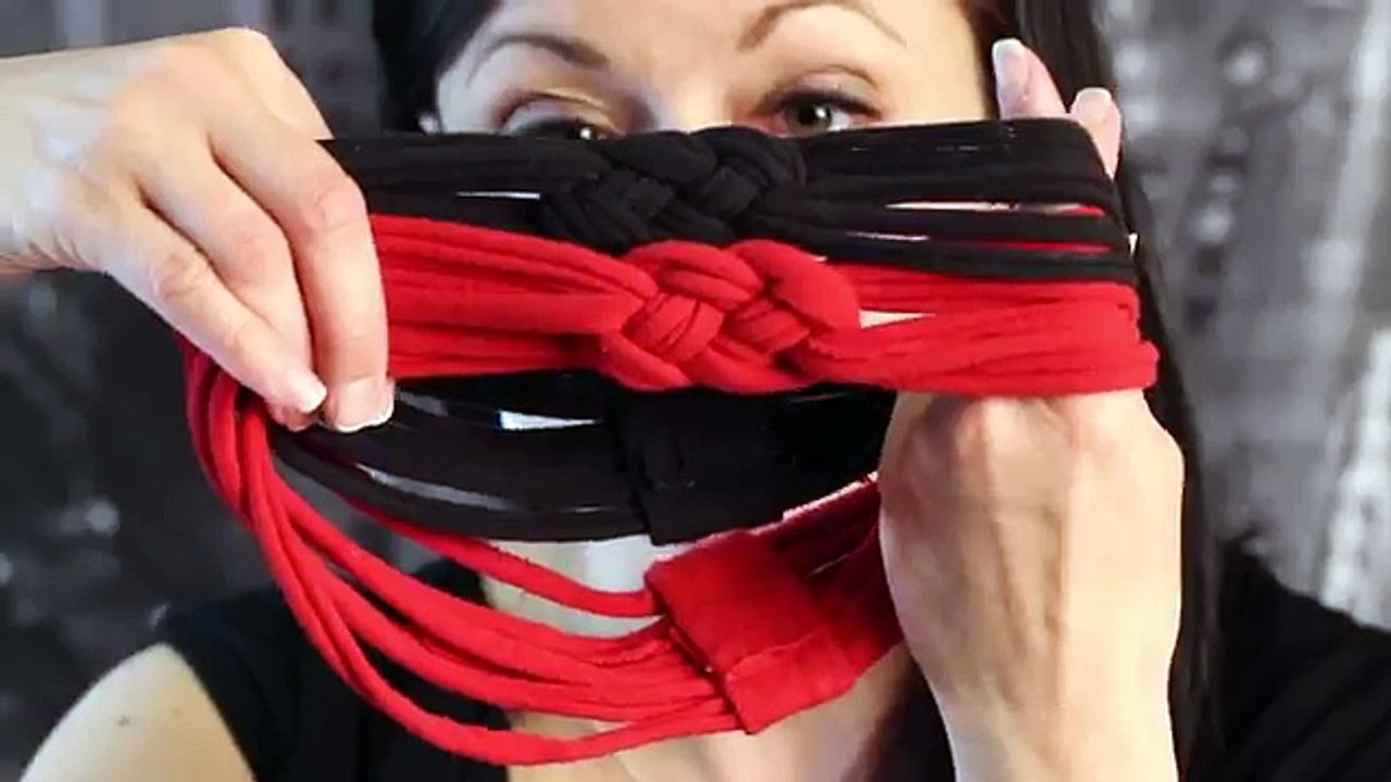 How To Make A Headband - Using An Old T-Shirt