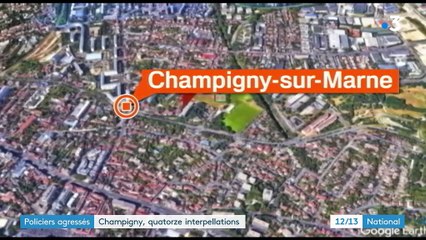 Policiers agressés à Champigny : 14 interpellations