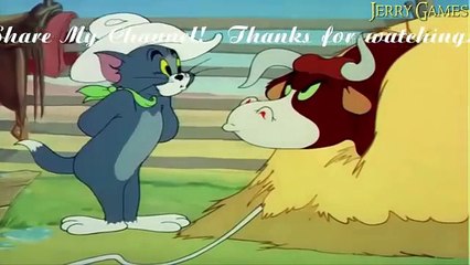 Tom and Jerry Full Episodes | Texas Tom (1950) Part 2/2 - (Jerry Games)