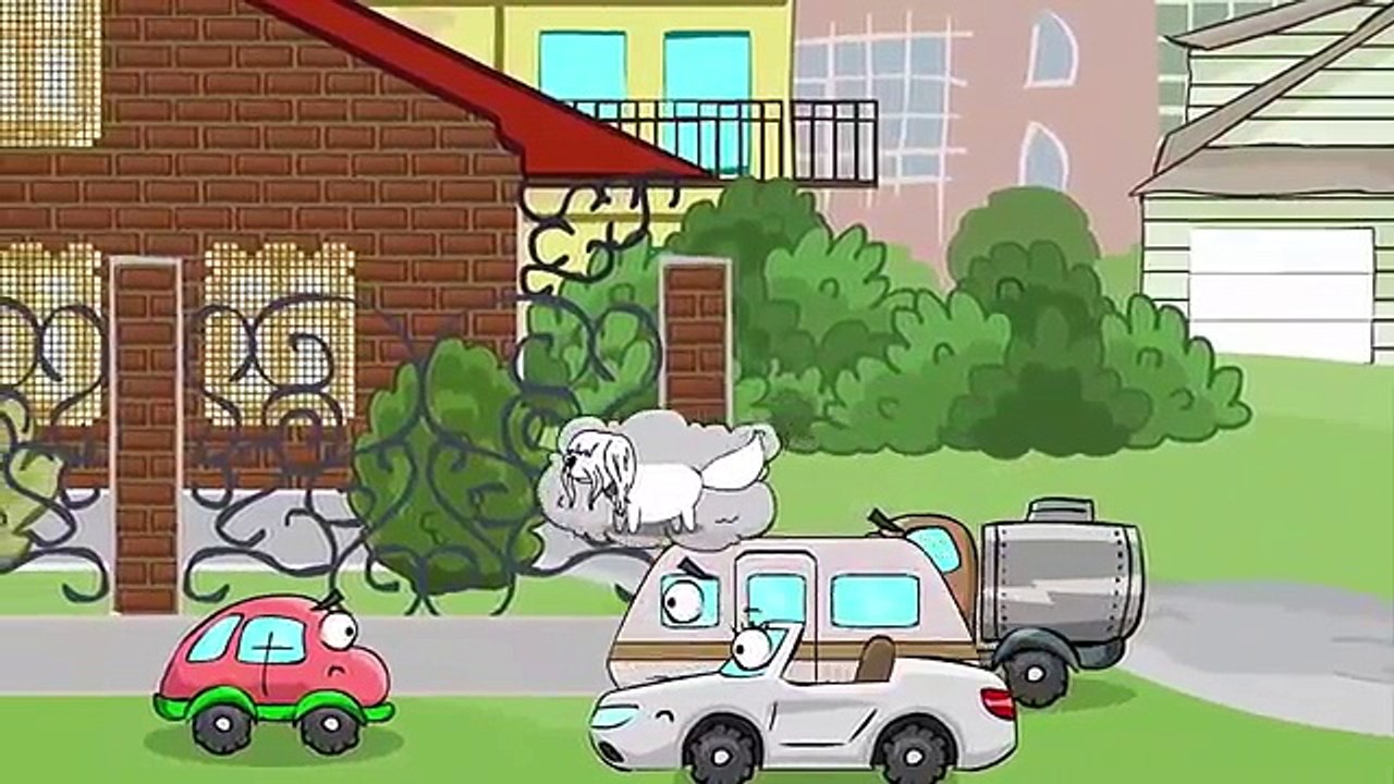 How WHEELY took care of a DOG, but it Turned out to be a THIEF DOGS! PlayLand Cars Series 72