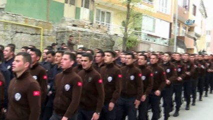 Özel Harekat öğrencileri Bayburt’ta sokakları inletti