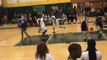 Baller shows off insane hops with putback dunk