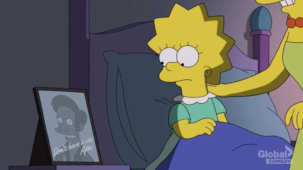 "Les Simpson" répondent à la polémique sur les clichés racistes autour d'Apu