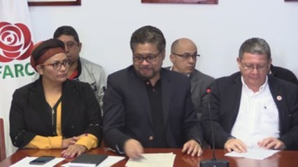 Farc asegura que acuerdo de paz está en su "punto más crítico" por captura de Santrich