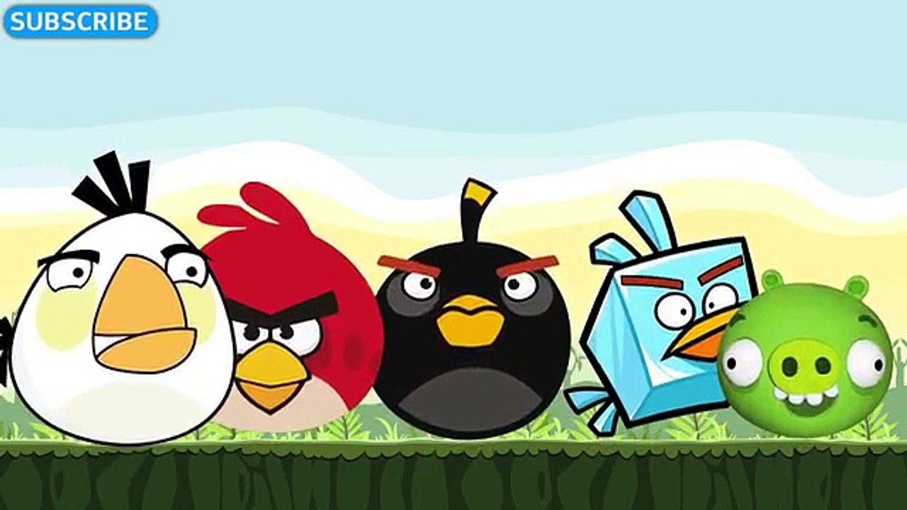 DADDY FINGER SONG ANGRY BIRDS TOY VIDEOS FOR KIDS