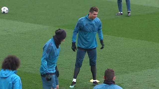 El Real Madrid prepara el partido de Champions ante la Juventus