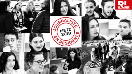 Journaliste en résidence à Metz : Leila Khouiel en meneuse de jeu au lycée Schuman