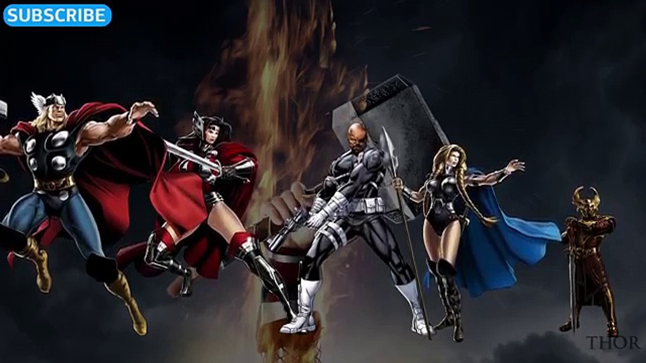 THOR Finger Family Song Thor Avengers Daddy Finger Song