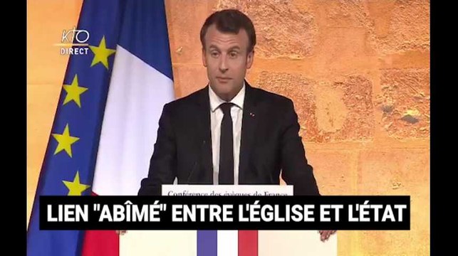 Les 5 passages du discours de Macron aux évêques qui ont choqué la gauche