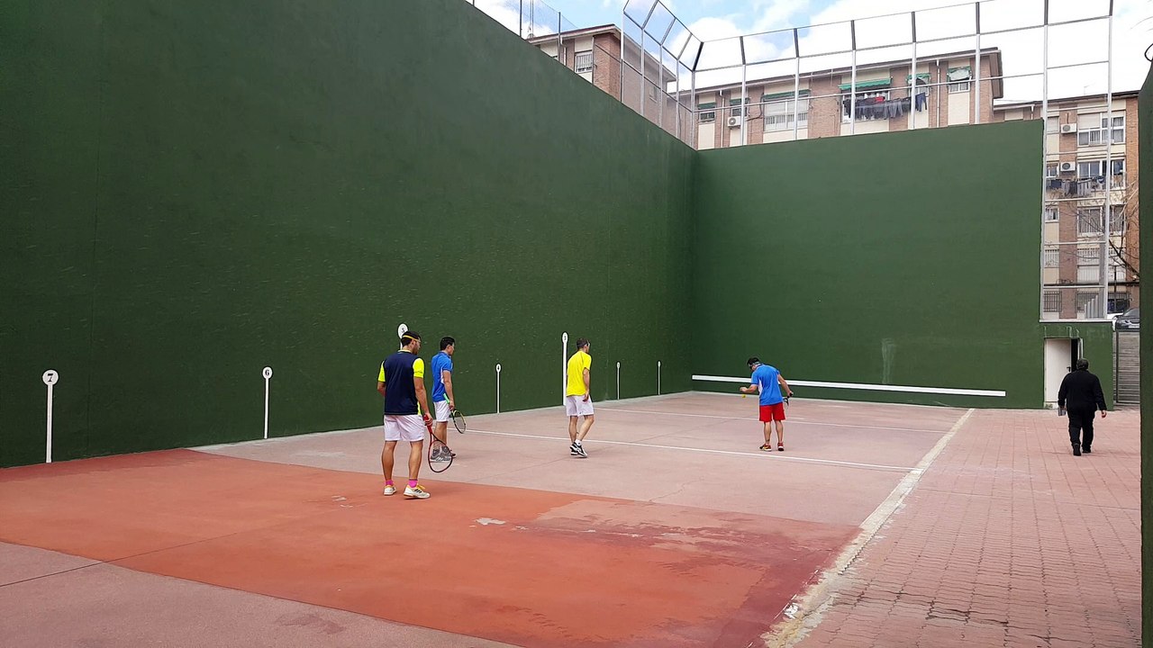 Frontenis honor San Cristobal vs Molareño 2ª partida set 2