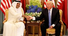 Hedef Suriye Olunca Buzlar Eridi! Katar Emiri Trump'a Esad'ı Şikayet Etti
