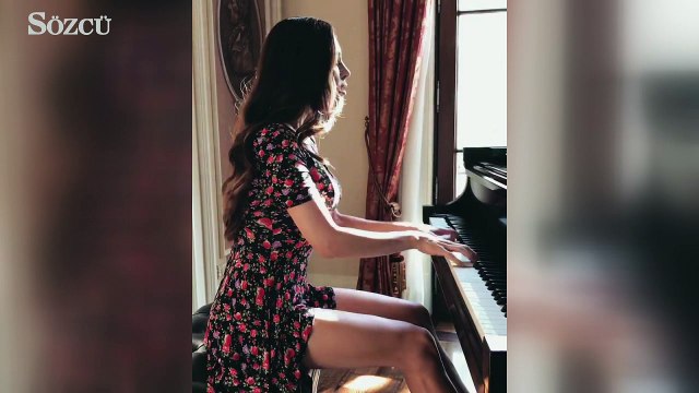 Piyanist kadın piyano ile harikalar yarattı!