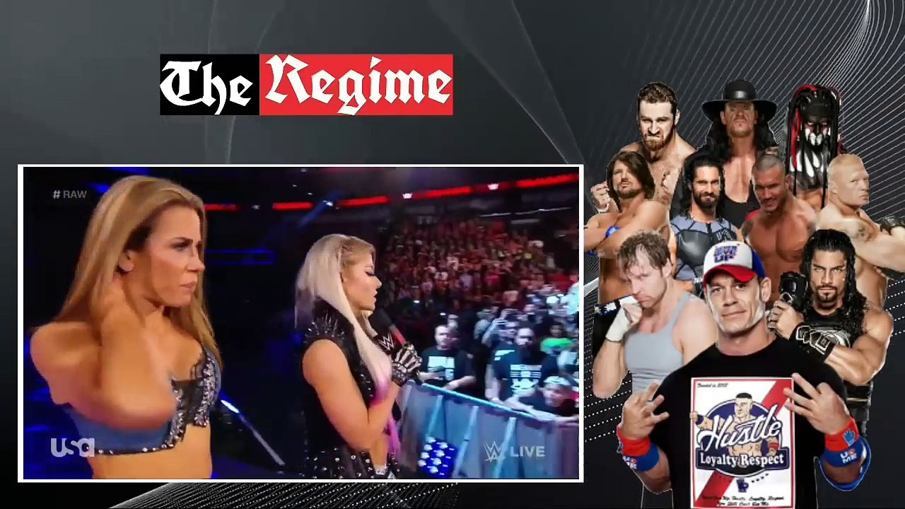 Nia Jax and Ember Moon vs. Alexa Bliss and Mickie James: Raw, April 9, 2018