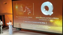 Vídeo Premios Quirino entrega galardón Mejor diseño de sonido y música para 