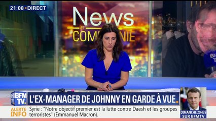 L'ex-manager de Johnny Hallyday en garde à vue