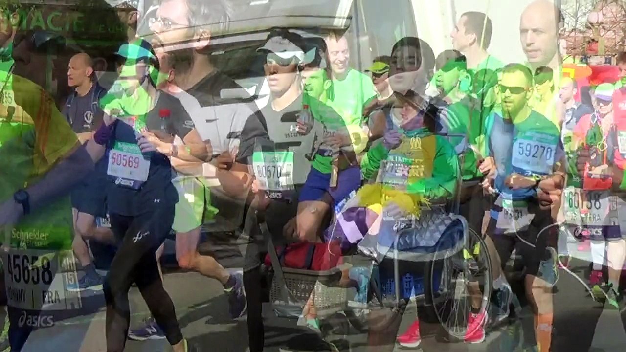 marathon 2018 Sylvain et Stéphane - Paris 8 avril