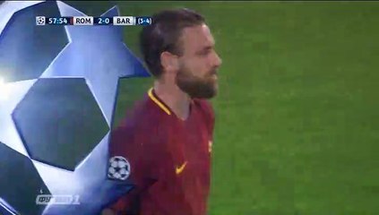 De Rossi Penalty Goal HD - AS Roma	2-0	Barcelona 10.04.2018