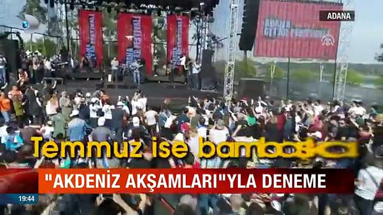 Adana'da Toplu Gitar Çalma Rekoru Denemesinin Hüsranla Sonuçlanması