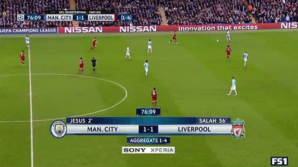 Roberto Firmino  Goal HD -Manchester City	1-2	Liverpool 10.04.2018