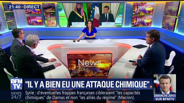 Syrie: Emmanuel Macron pense à cibler les capacités chimiques du régime de Bachar al-Assad