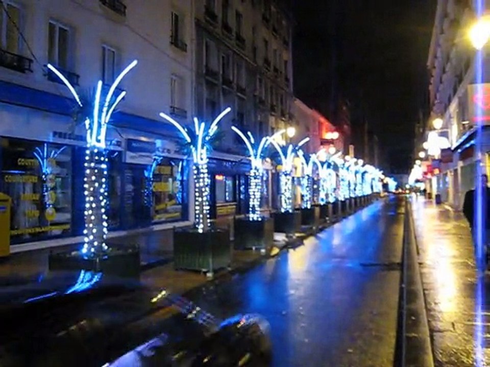 Puteaux, illuminations de Noël 2007