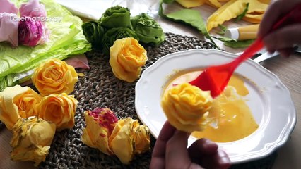 يوميات إمرأة كالسة في الدار : بدلت فراش الصالة ورود من الورق مافن و عشاء