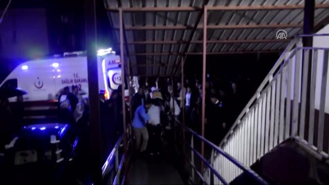 Güvenlik Korucularına Yıldırım İsabet Etti