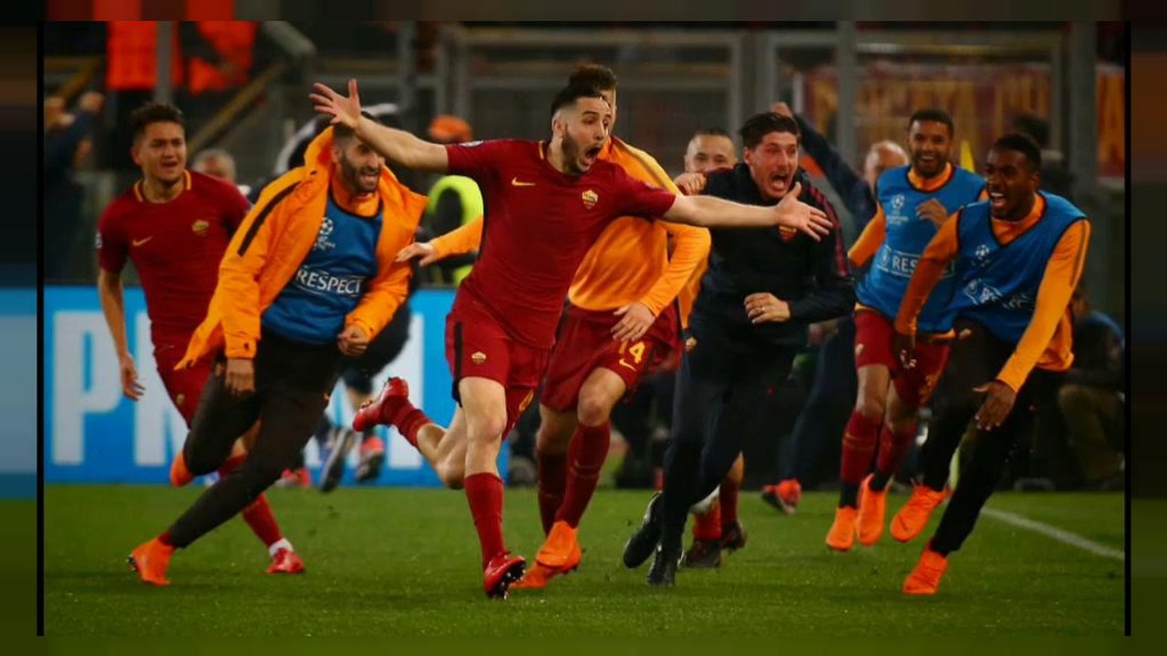 AS Rom schafft Sensation gegen Barcelona